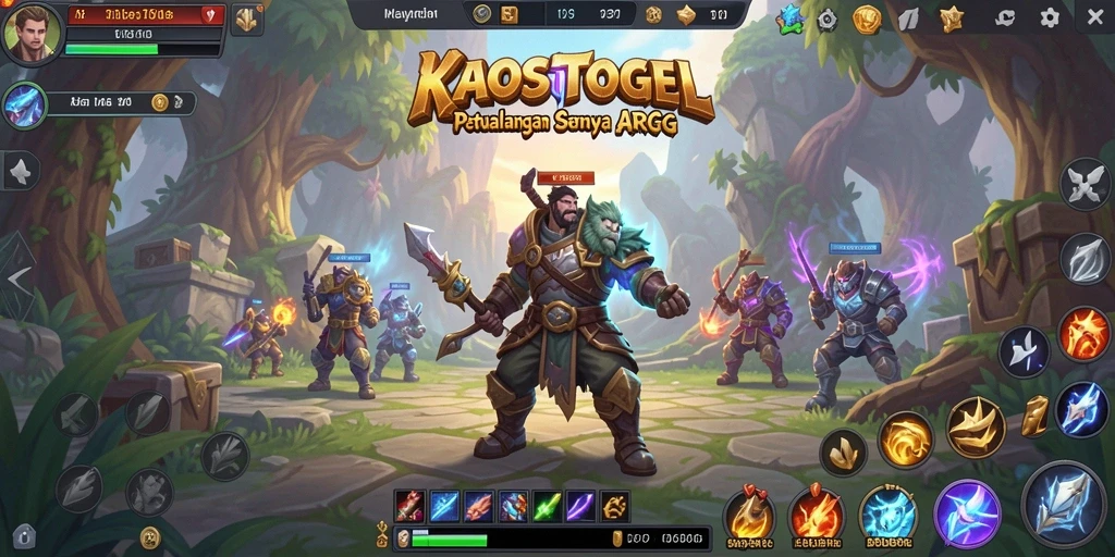 Tampilan menakjubkan dari gameplay KAOSTOGEL penuh aksi.