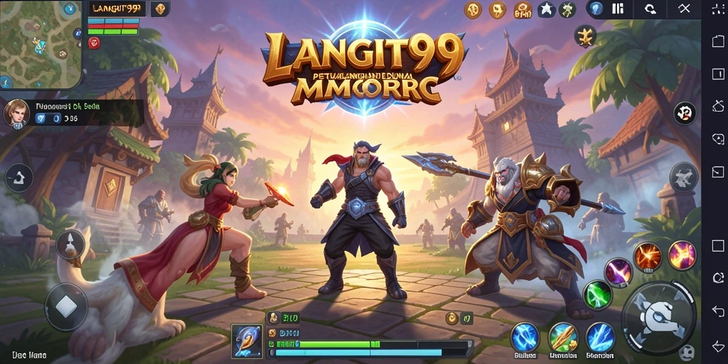 Tampilan gameplay LANGIT99 yang memukau dengan petualangan yang seru.