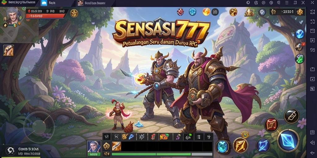 Tampilan menarik dari gameplay RPG SENSASI777 yang penuh petualangan.