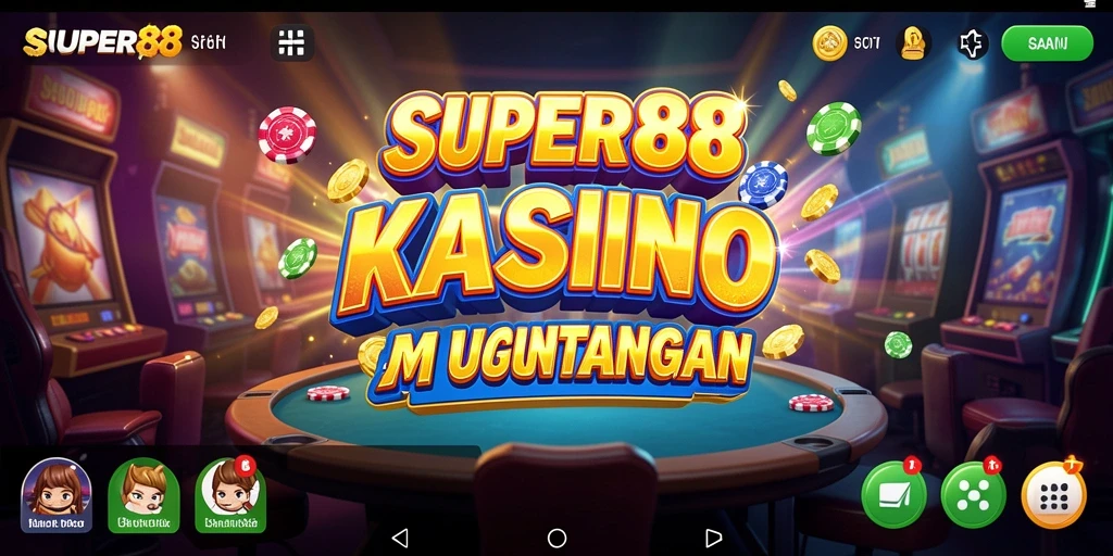Tampilan menarik dari permainan Kasino SUPER88 yang penuh aksi.